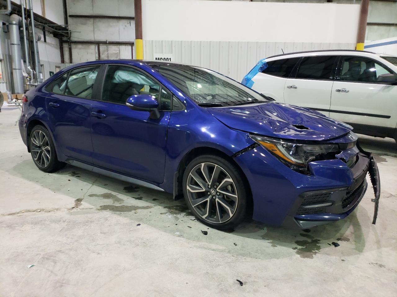 2022 TOYOTA COROLLA SE VIN:5YFP4MCE3NP107686