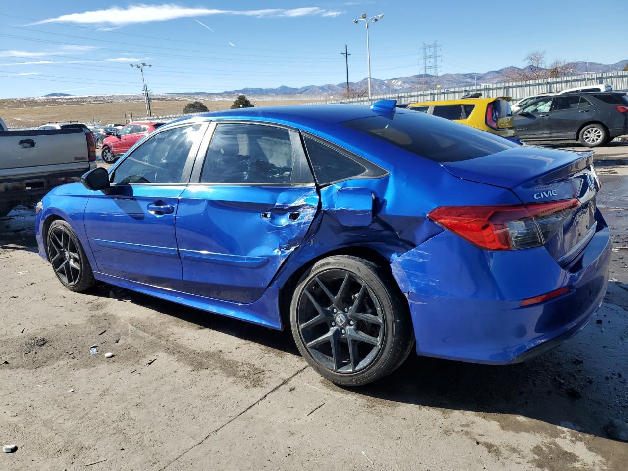 2022 HONDA CIVIC SPORT VIN:2HGFE2F53NH543986