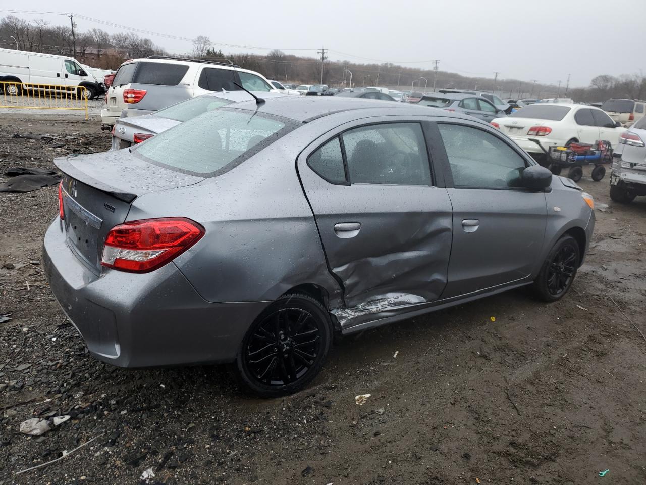 2022 MITSUBISHI MIRAGE G4 ES VIN:ML32FUFJ8NHF08200