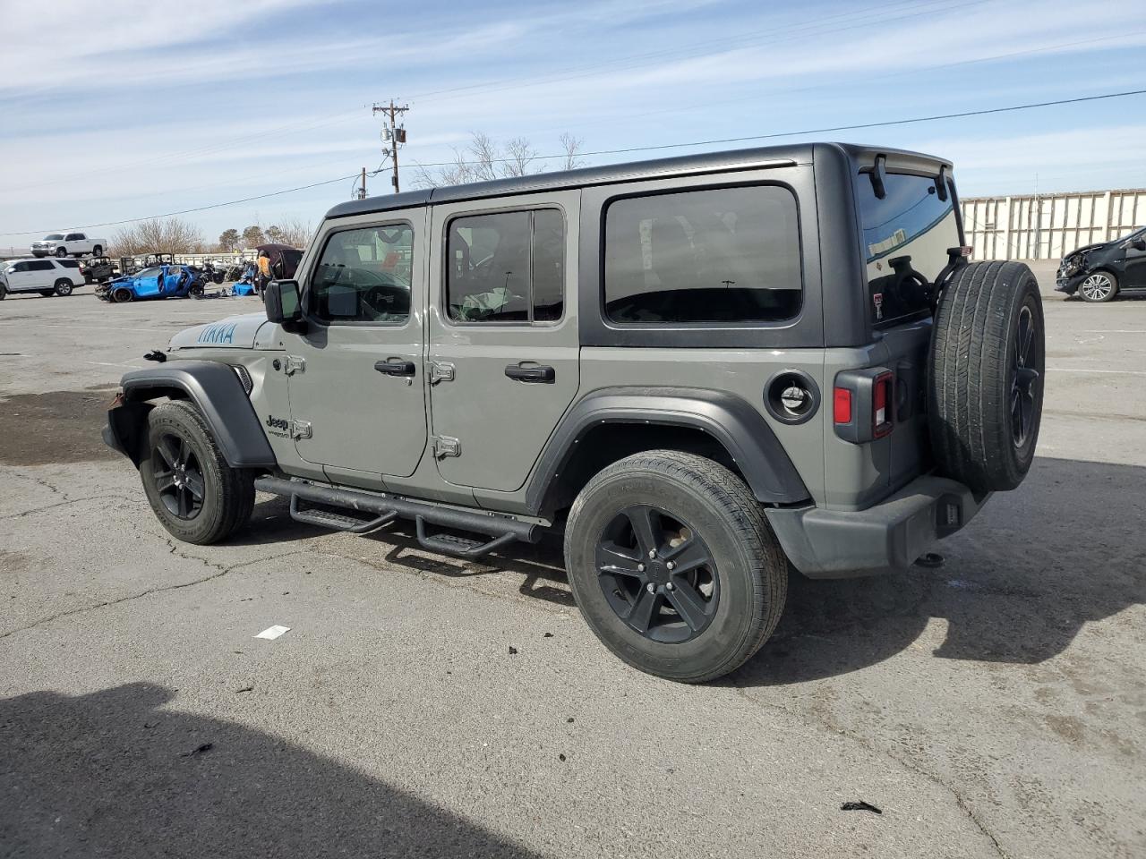 2022 JEEP WRANGLER UNLIMITED SPORT VIN:1C4HJXDN9NW163815