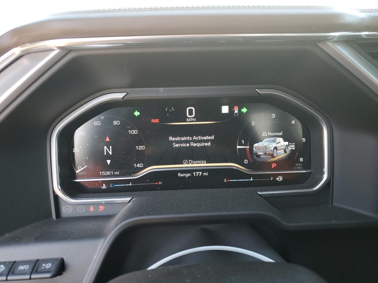 2023 GMC SIERRA K1500 DENALI VIN:3GTUUGED6PG121809