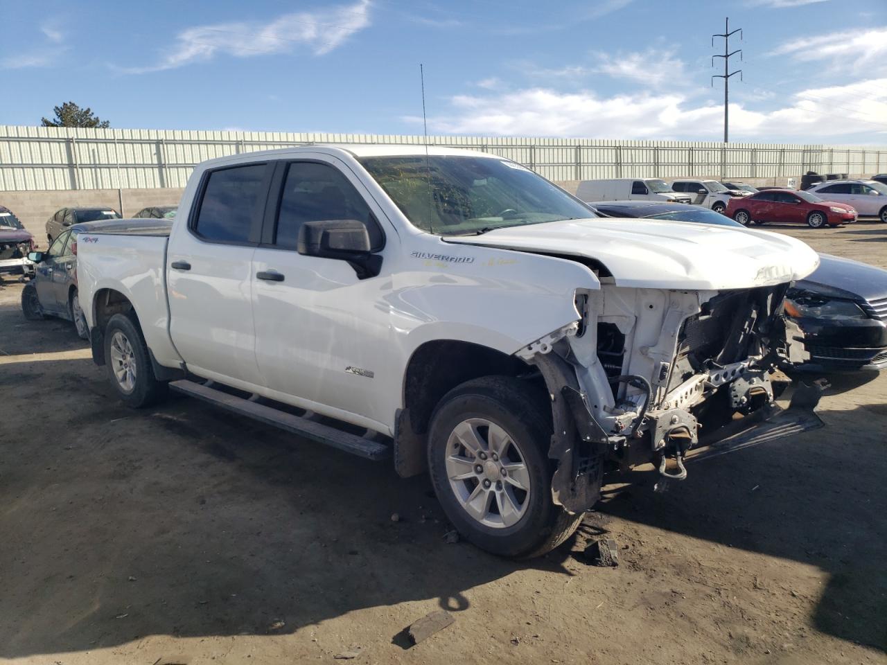 2022 CHEVROLET SILVERADO K1500 VIN:1GCUDAED8NZ536821