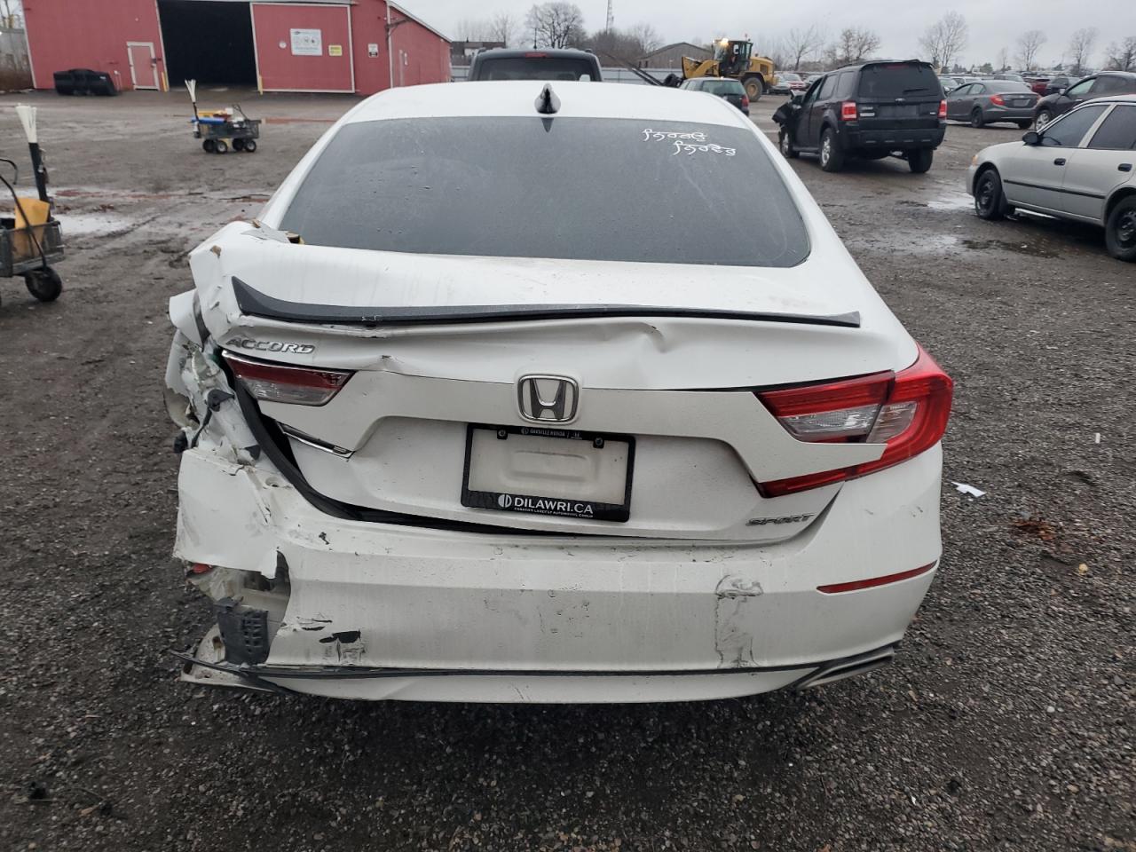 2022 HONDA ACCORD SPORT VIN:1HGCV1F3XNA801625