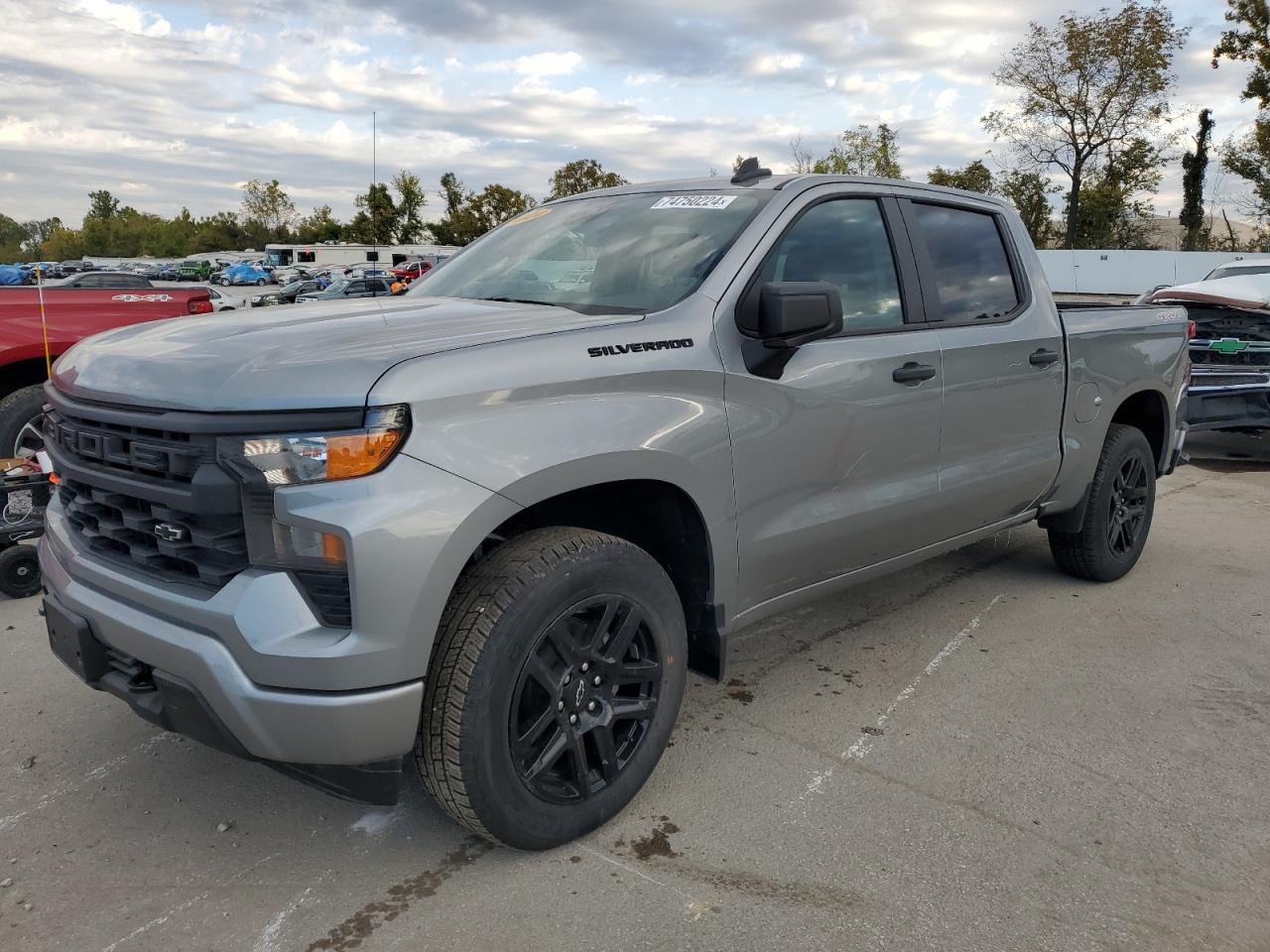 2024 CHEVROLET SILVERADO K1500 CUSTOM VIN:1GCPDBEK0RZ225326