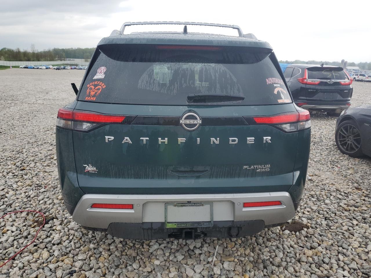 2023 NISSAN PATHFINDER PLATINUM VIN:5N1DR3DJ8PC252255