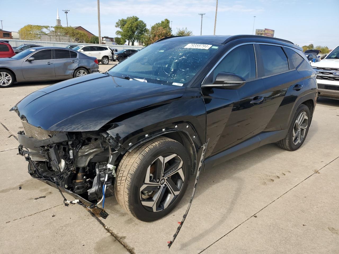 2022 HYUNDAI TUCSON SEL VIN:5NMJF3AE6NH096108