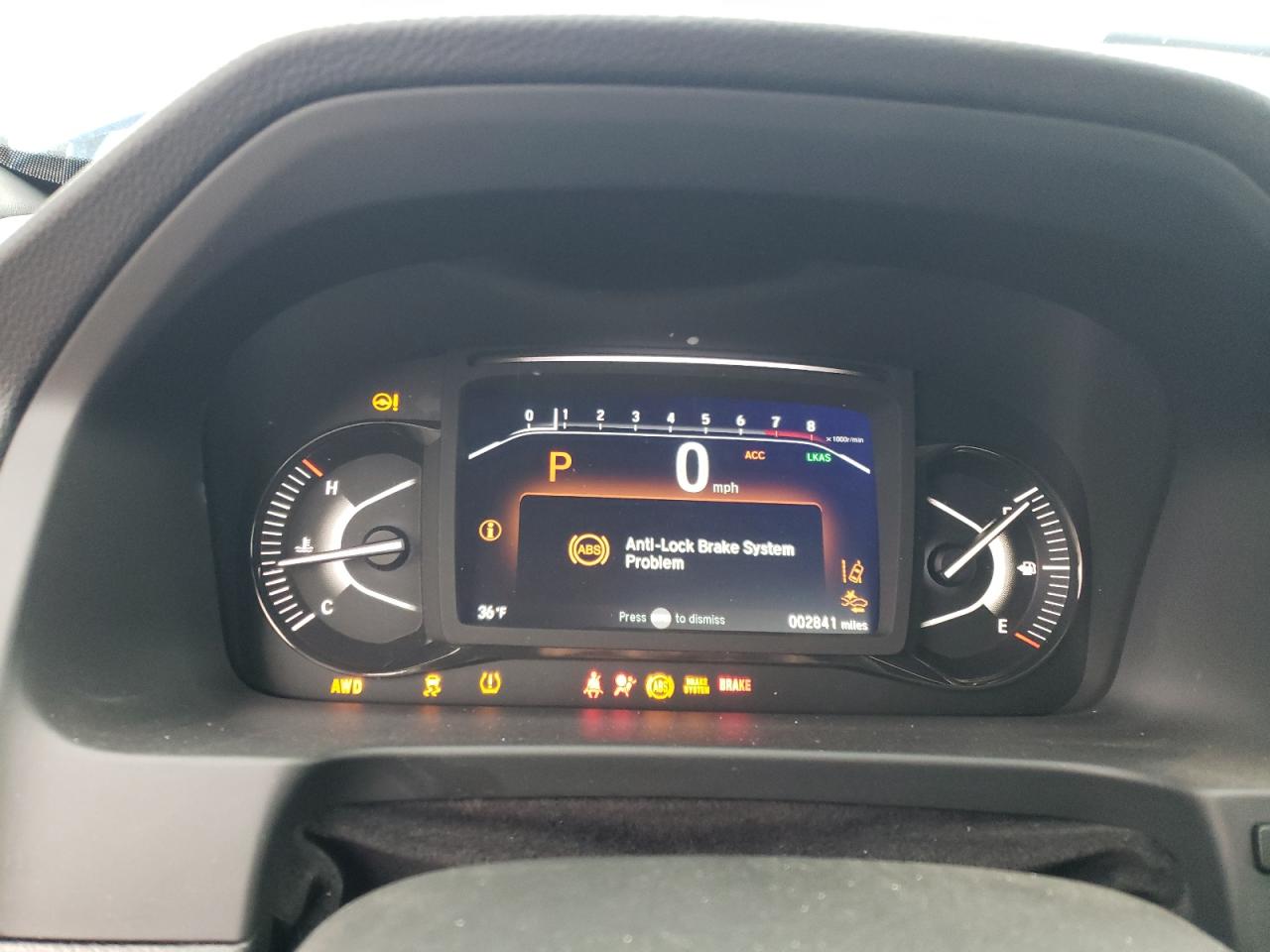 2024 HONDA PASSPORT TRAIL SPORT VIN:5FNYF8H65RB013169