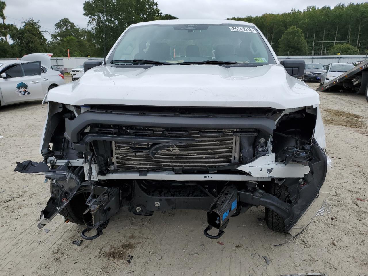 2022 FORD F150 SUPER CAB VIN:1FTEX1EB8NKE34423