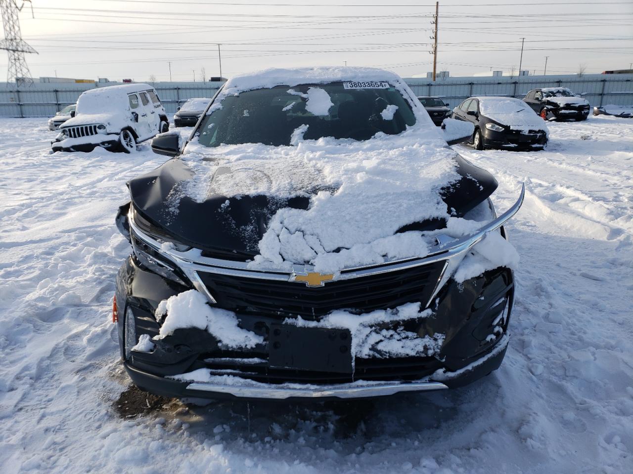 2022 CHEVROLET EQUINOX LT VIN:3GNAXUEV1NL123951