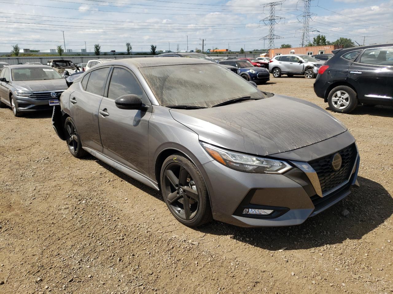 2023 NISSAN SENTRA SR VIN:3N1AB8DV6PY318646