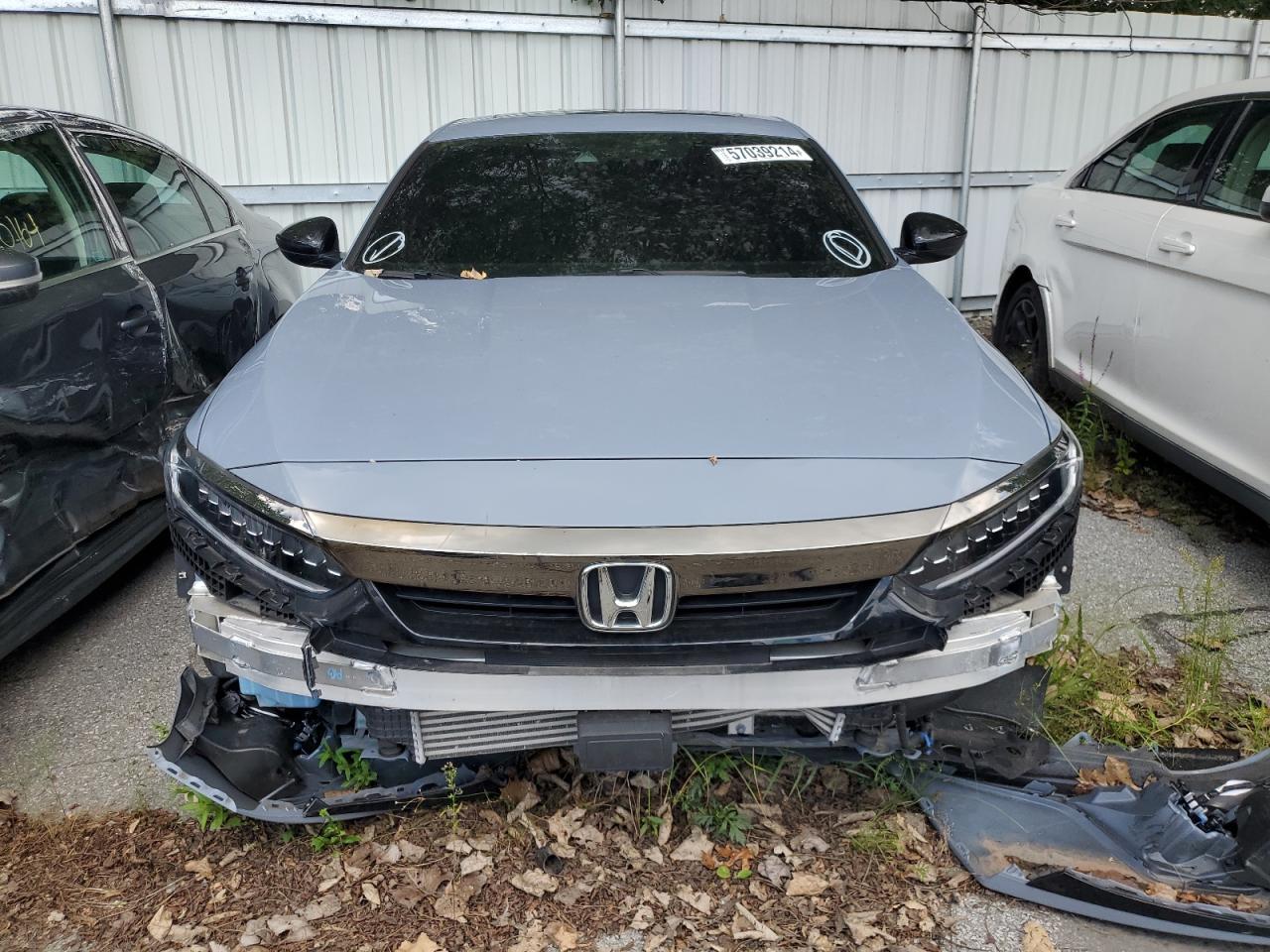 2022 HONDA ACCORD SPORT VIN:1HGCV2F39NA016454