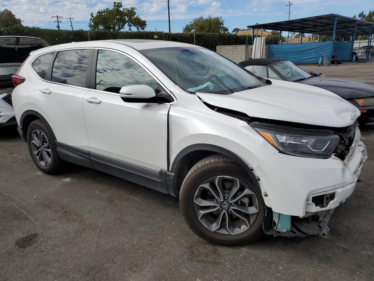 2022 HONDA CR-V EX VIN:5J6RW1H55NA007470