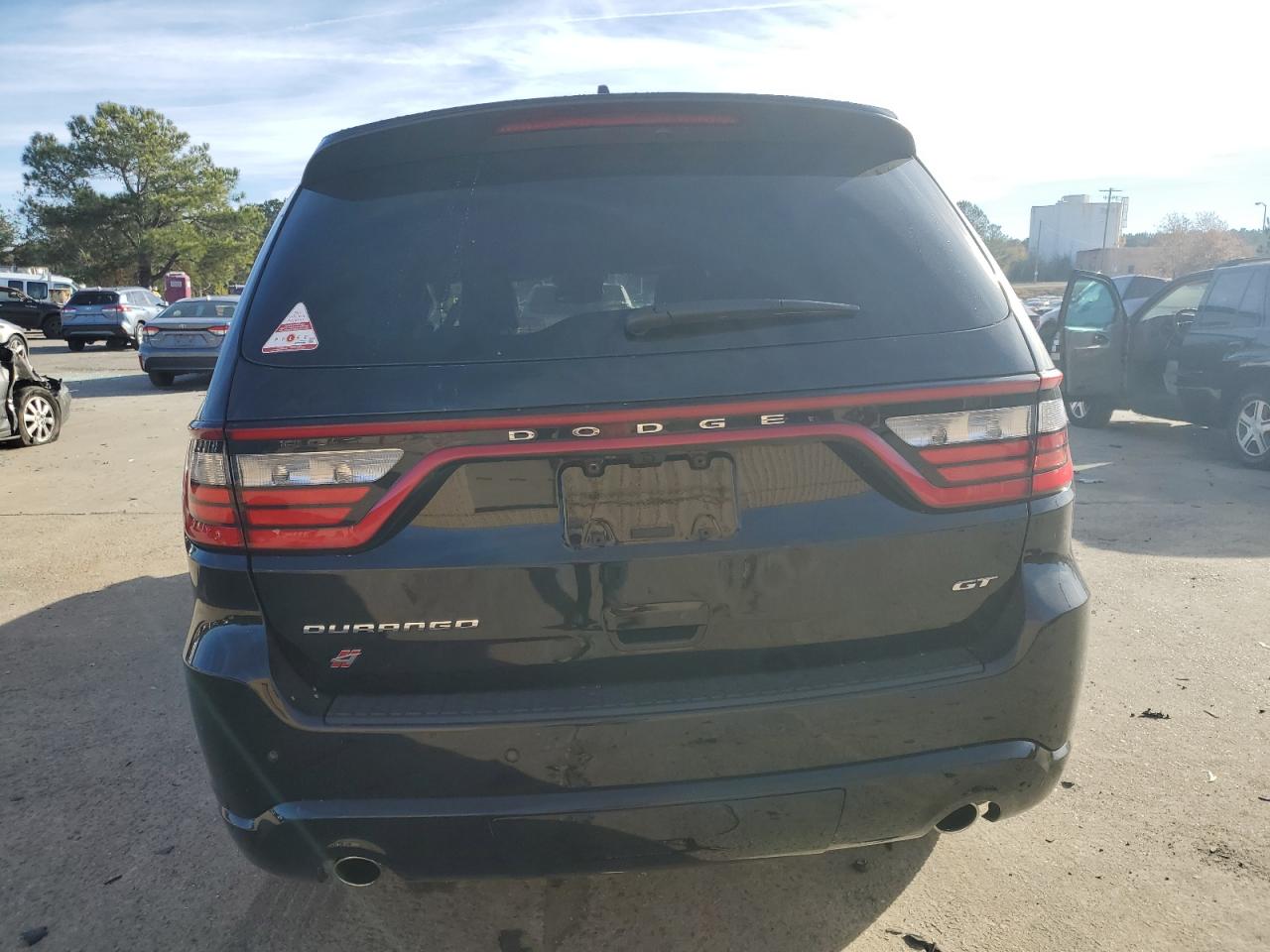 2022 DODGE DURANGO GT VIN:1C4RDJDG8NC220419