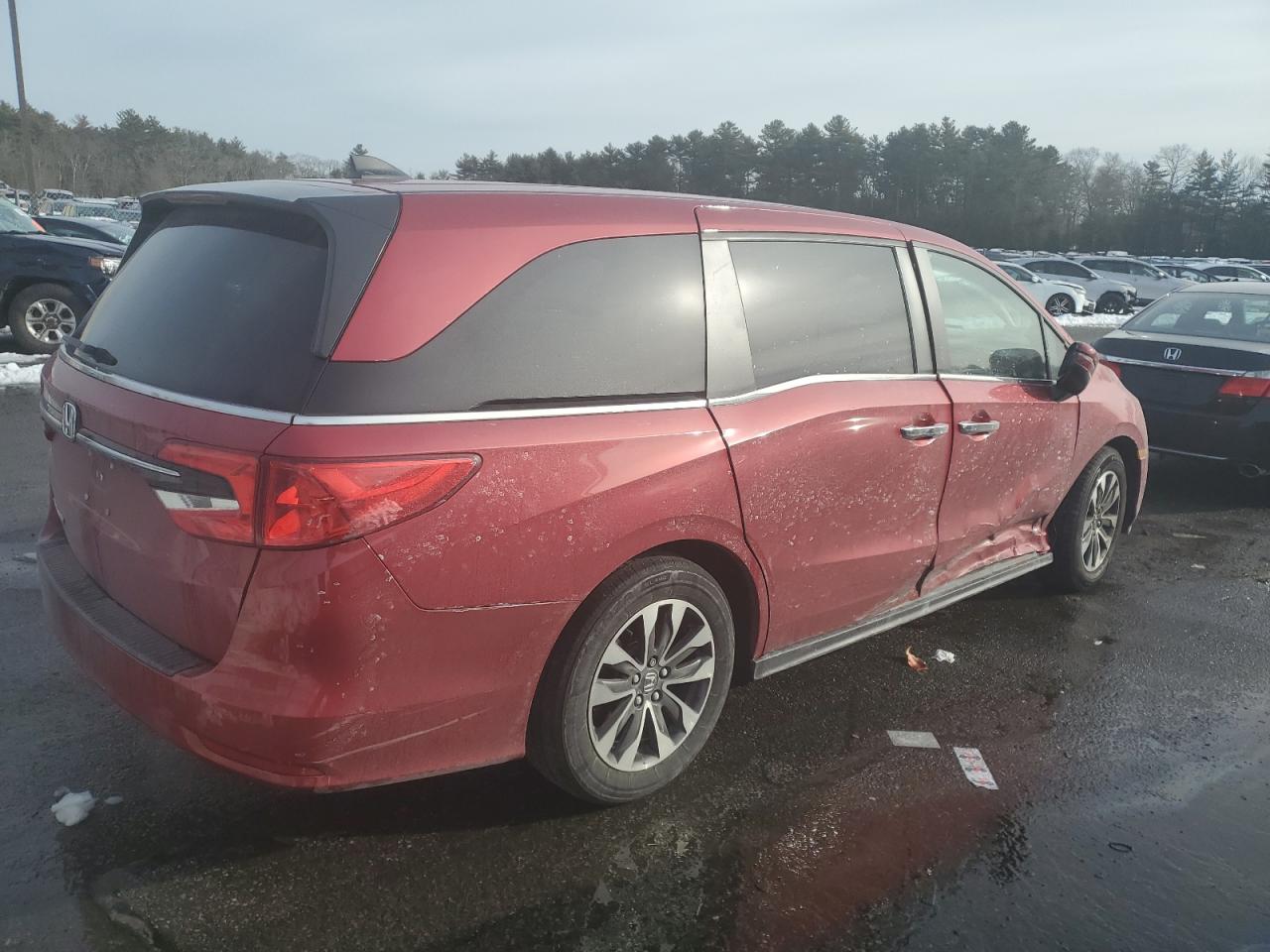 2022 HONDA ODYSSEY EXL VIN:5FNRL6H72NB000481