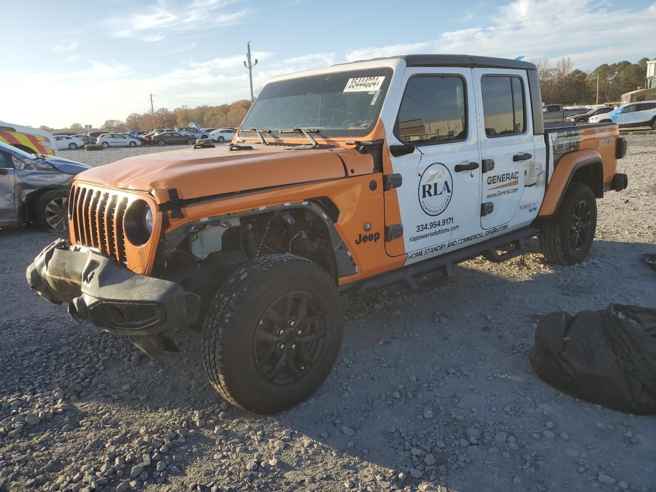 2022 JEEP GLADIATOR SPORT VIN:1C6HJTAG9NL146049