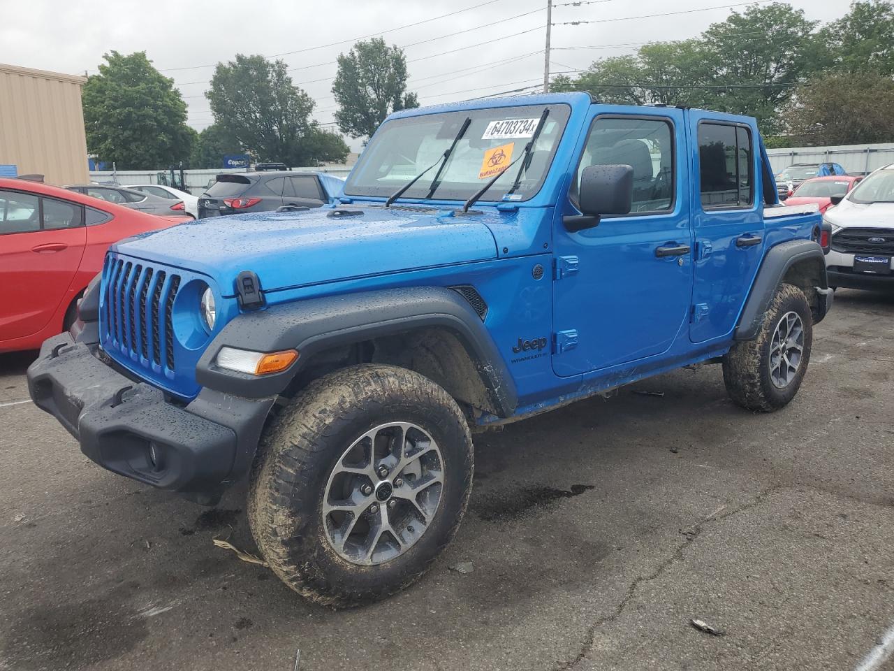 2024 JEEP WRANGLER SPORT VIN:1C4PJXDN7RW107972