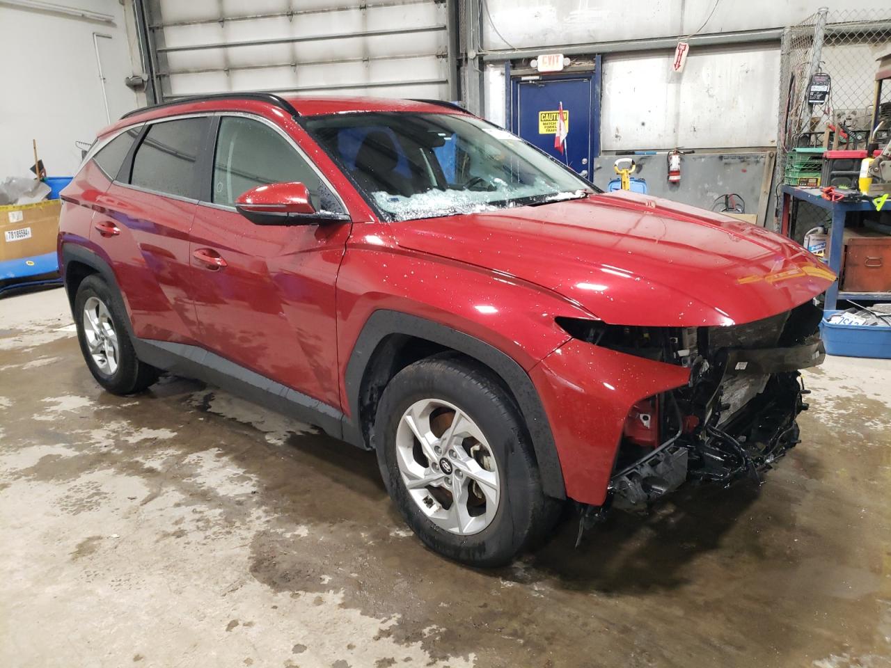 2022 HYUNDAI TUCSON SEL VIN:KM8JB3AEXNU091929