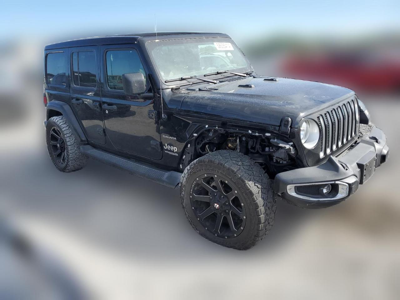 2022 JEEP WRANGLER UNLIMITED SAHARA VIN:1C4HJXEG9NW191002