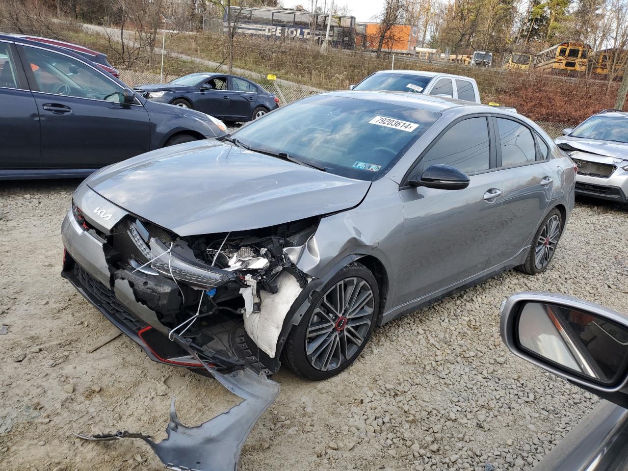 2023 KIA FORTE GT VIN:3KPF44AC1PE502600