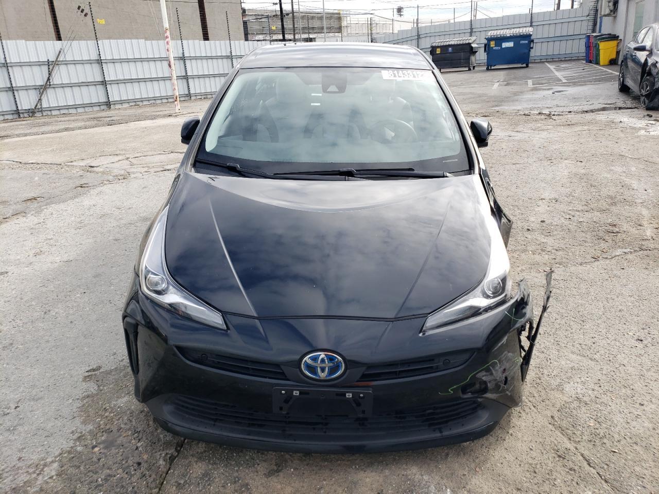 2022 TOYOTA PRIUS NIGHT SHADE VIN:JTDKAMFU1N3163723