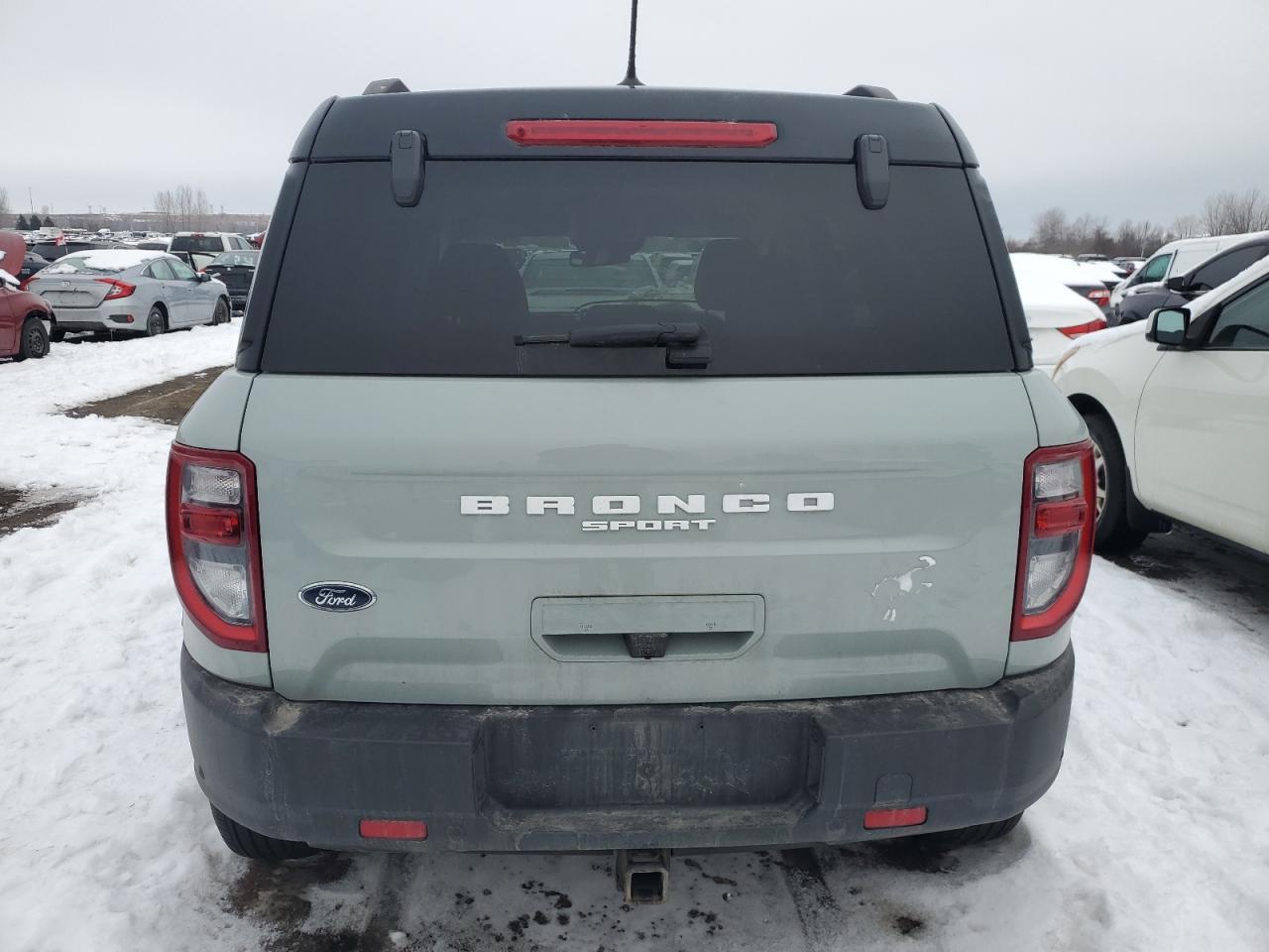 2022 FORD BRONCO SPORT OUTER BANKS VIN:3FMCR9C60NRE31206