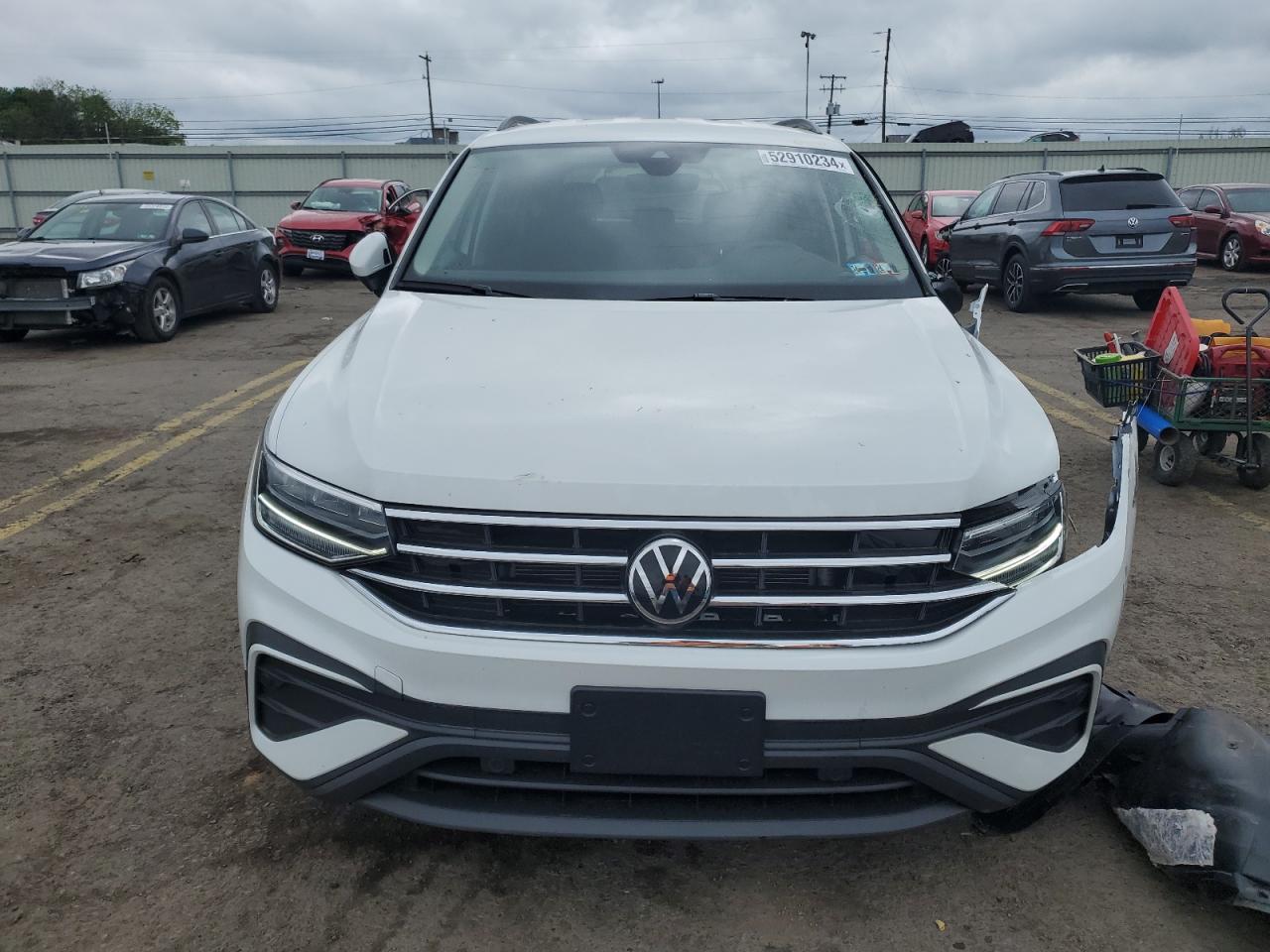 2024 VOLKSWAGEN TIGUAN S VIN:3VVFB7AX4RM038318