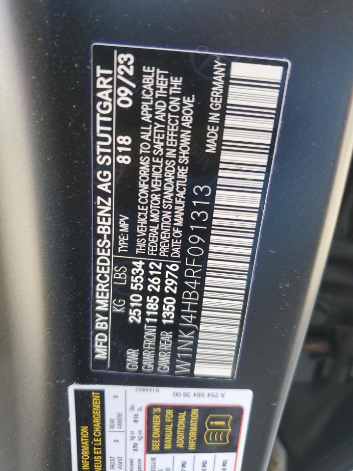 2024 MERCEDES-BENZ GLC COUPE 300 4MATIC VIN:W1NKJ4HB4RF091313