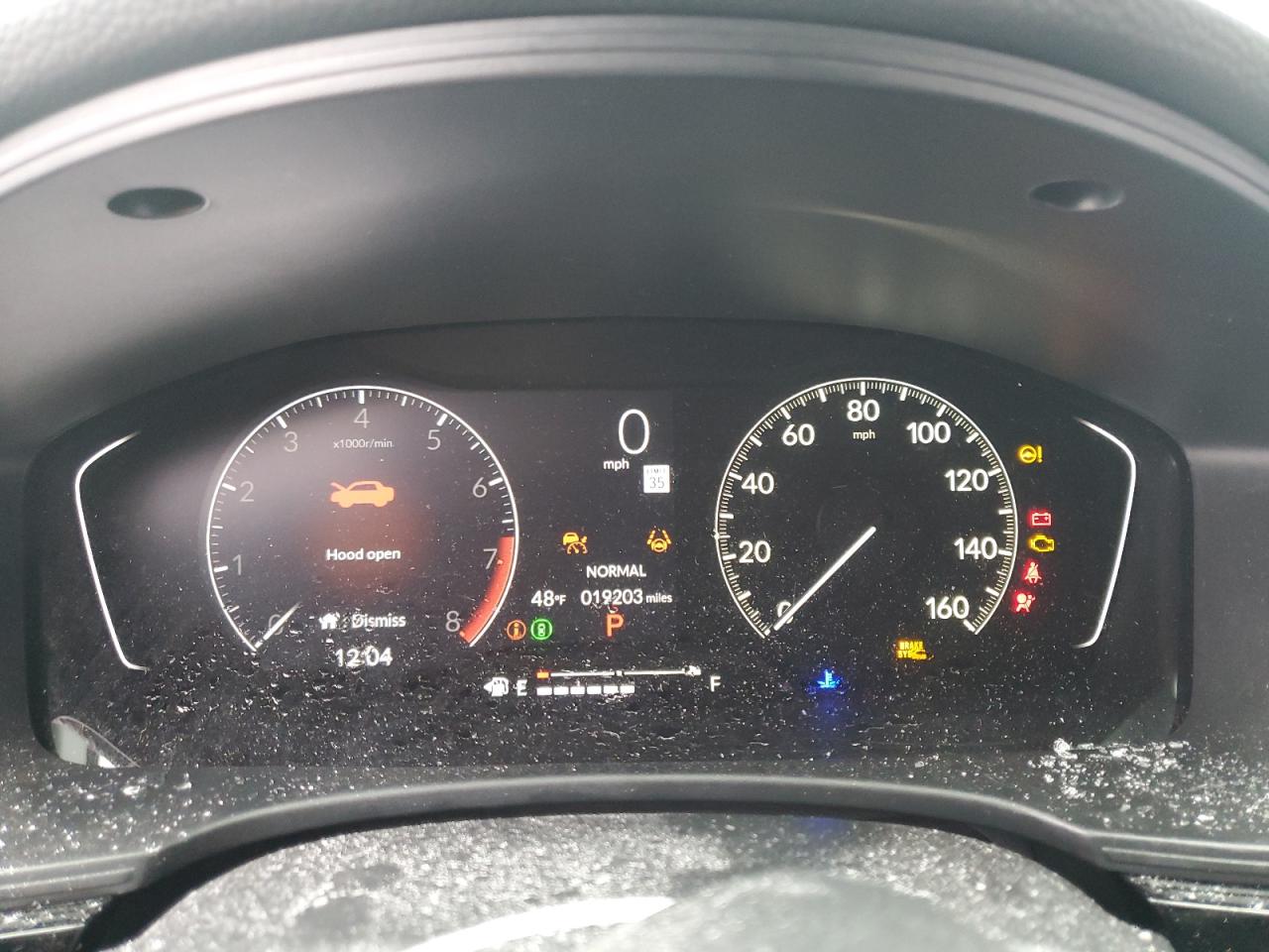 2023 HONDA CIVIC SPORT VIN:2HGFE2F54PH504195