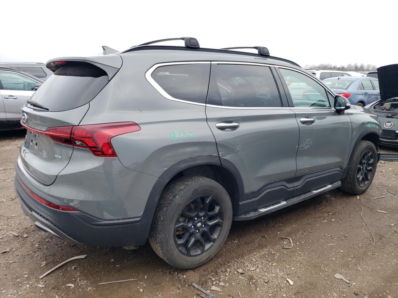 2022 HYUNDAI SANTA FE SEL VIN:5NMS6DAJ7NH394299