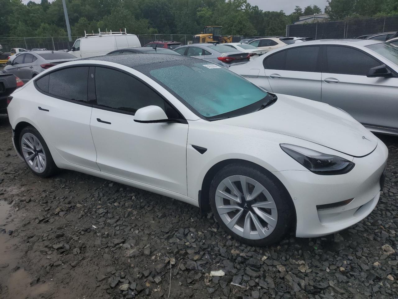 2022 TESLA MODEL 3  VIN:5YJ3E1EB0NF345584