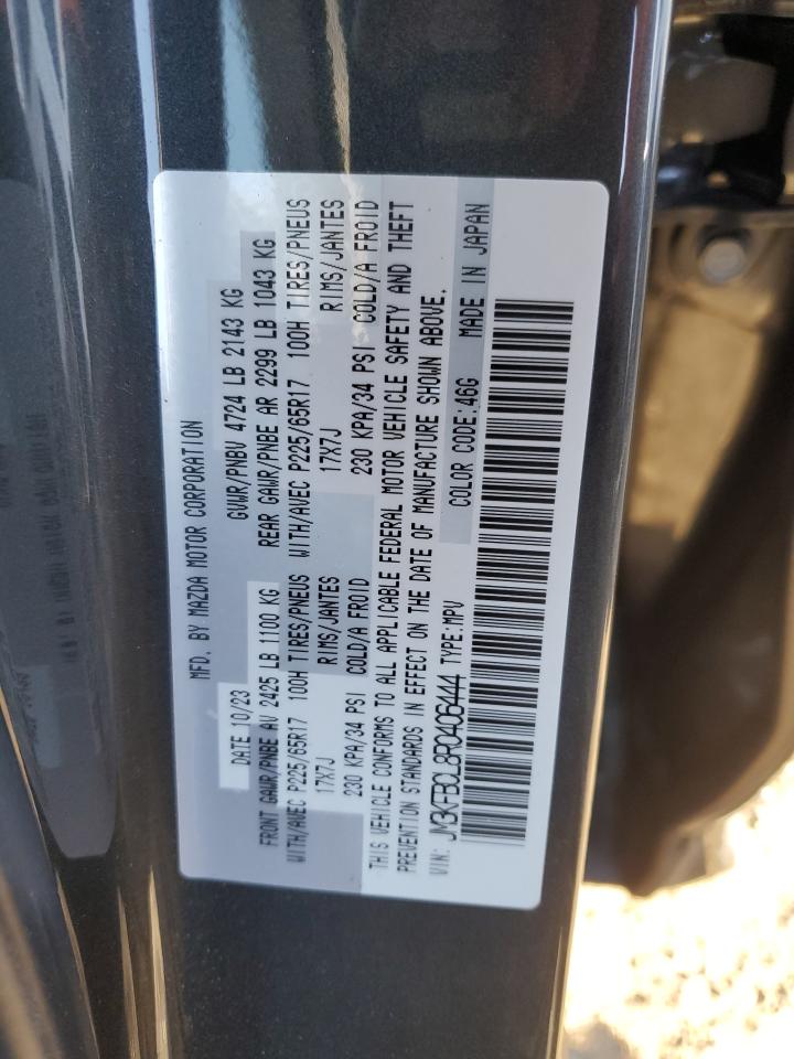 2024 MAZDA CX-5 PREFERRED VIN:JM3KFBCL8R0406444