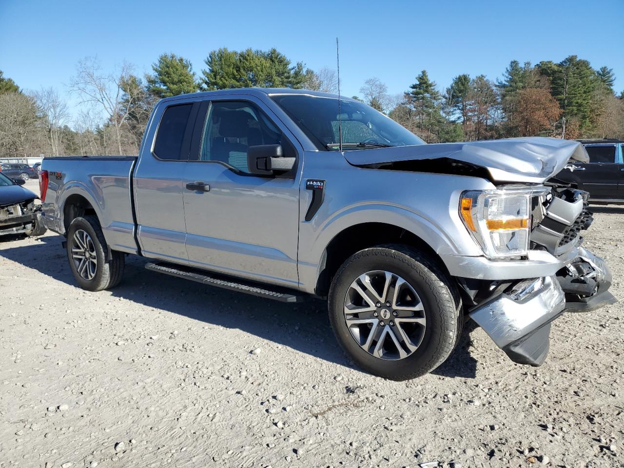 2022 FORD F150 SUPER CAB VIN:1FTFX1E82NFA56603