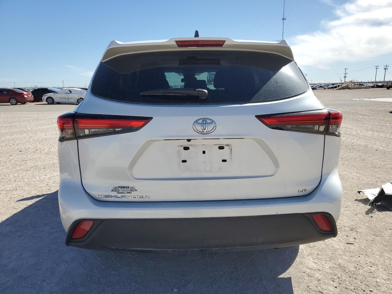 2022 TOYOTA HIGHLANDER L VIN:5TDZZRAH0NS117216