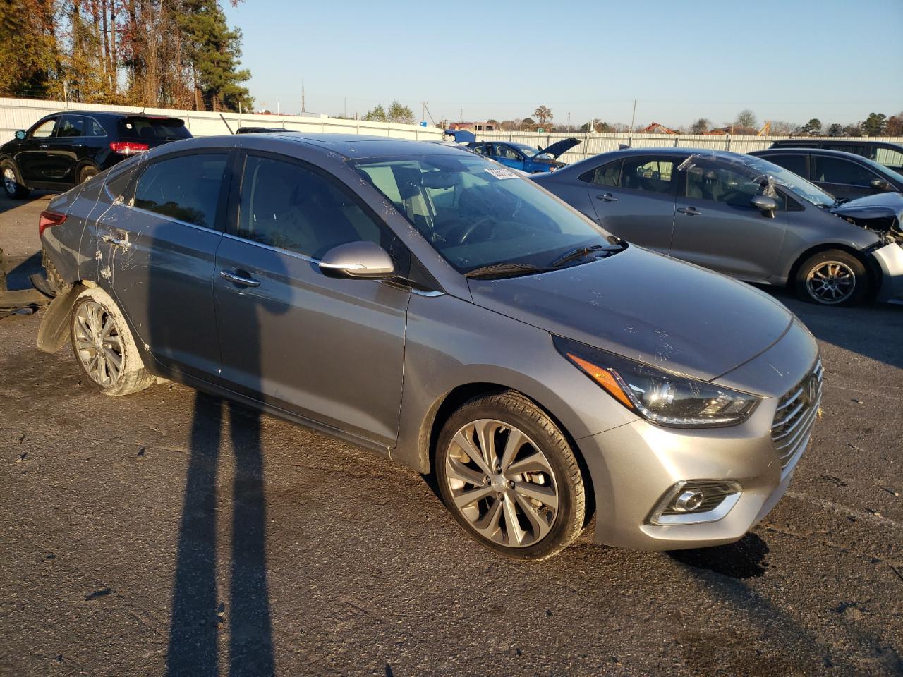 2022 HYUNDAI ACCENT LIMITED VIN:3KPC34A61NE159171