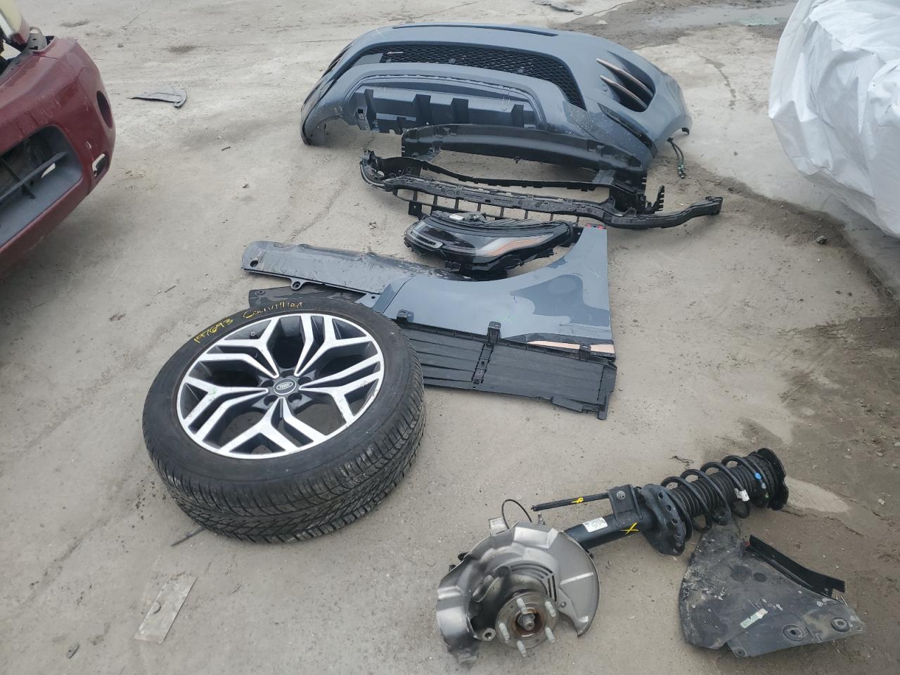 2023 LAND ROVER RANGE ROVER EVOQUE R-DYNAMIC SE VIN:SALZL2FXXPH210107