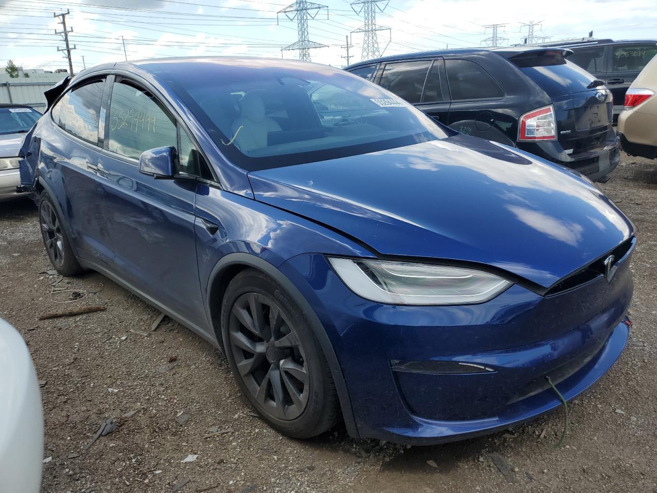 2023 TESLA MODEL X  VIN:7SAXCDE53PF372707