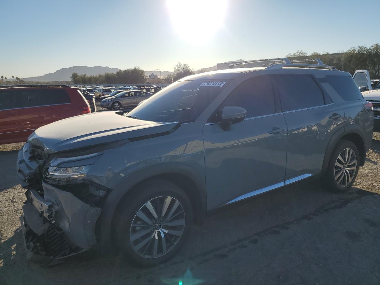 2022 NISSAN PATHFINDER PLATINUM VIN:5N1DR3DH6NC244777