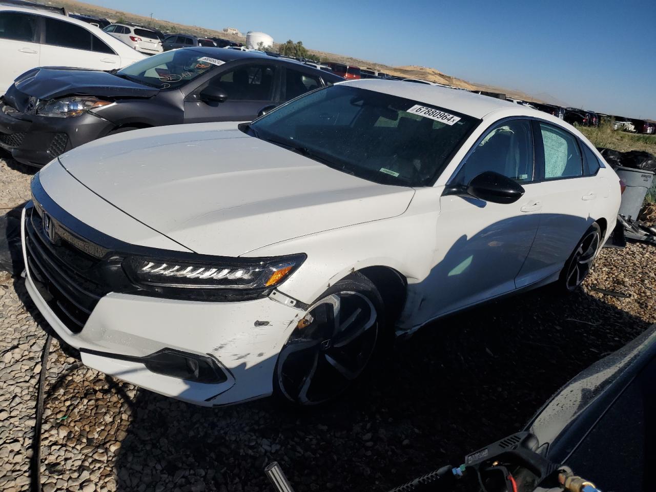 2022 HONDA ACCORD HYBRID SPORT VIN:1HGCV3F20NA046407