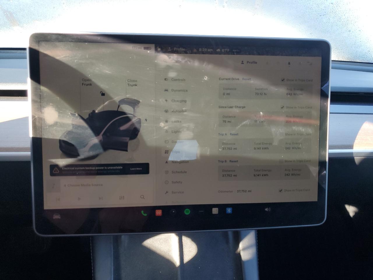 2023 TESLA MODEL 3  VIN:5YJ3E1EA5PF399795