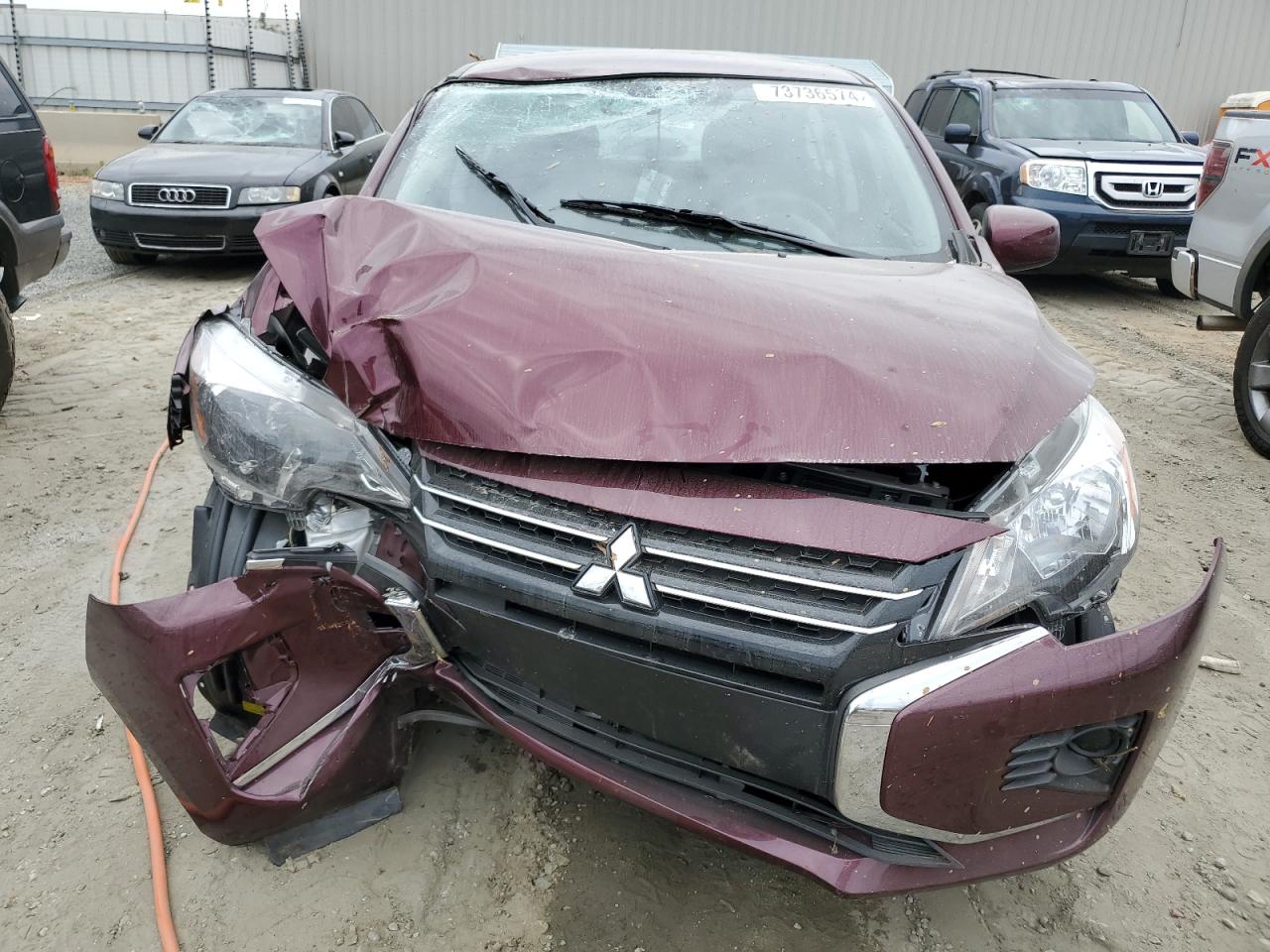 2024 MITSUBISHI MIRAGE G4 ES VIN:ML32FUFJ6RHF05592