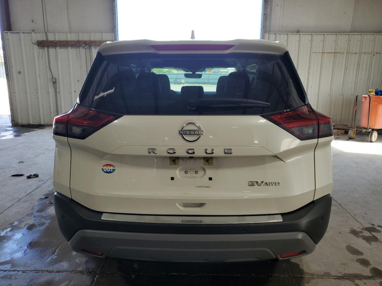 2022 NISSAN ROGUE SV VIN:JN8BT3BB5NW332492