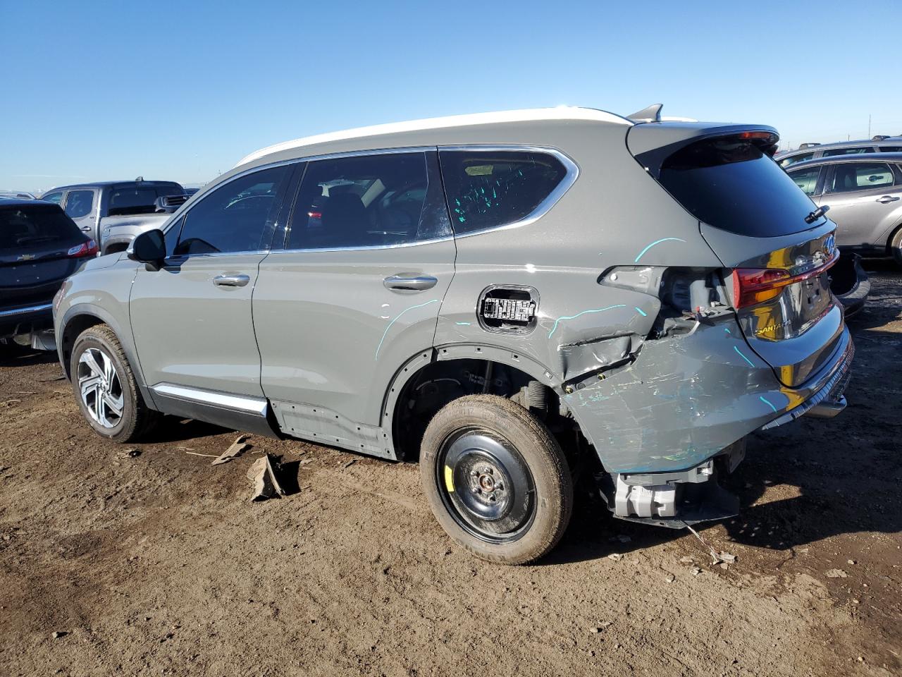 2022 HYUNDAI SANTA FE SEL VIN:5NMS3DAJ1NH470169