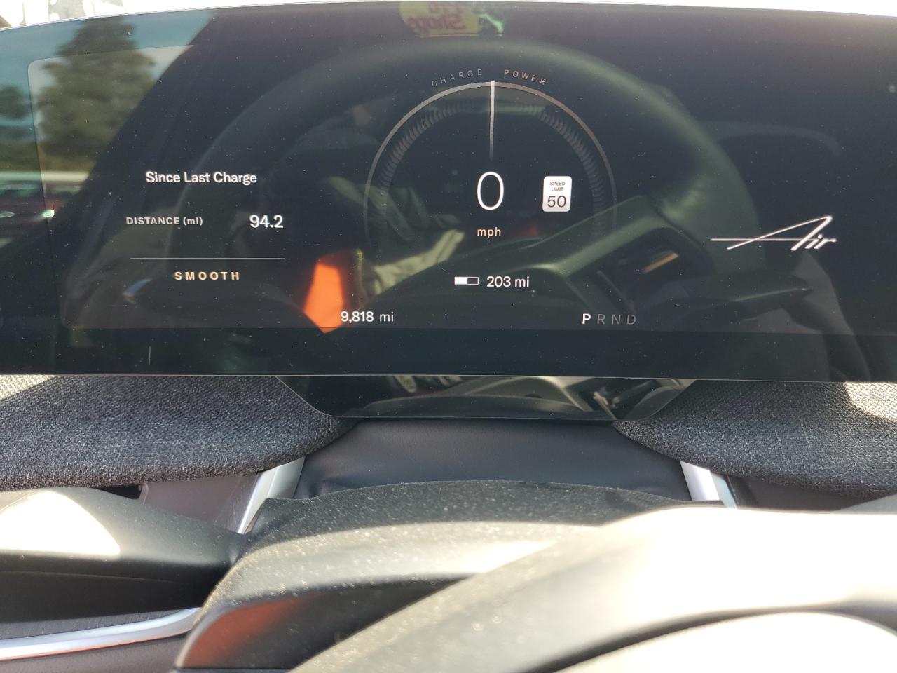 2024 LUCID MOTORS AIR PURE VIN:50EA1PGA8RA008066