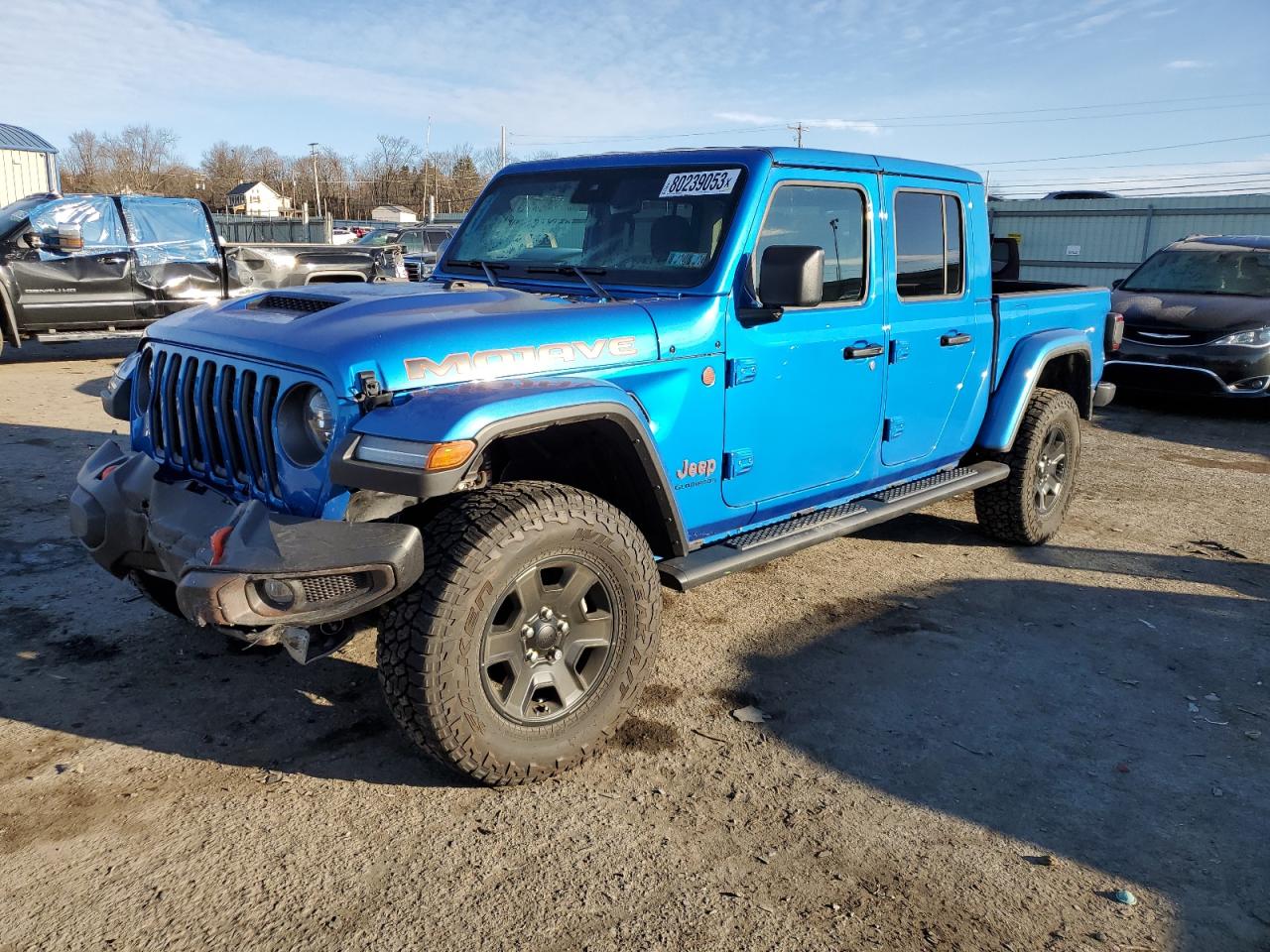 2022 JEEP GLADIATOR MOJAVE VIN:1C6JJTEG5NL129437