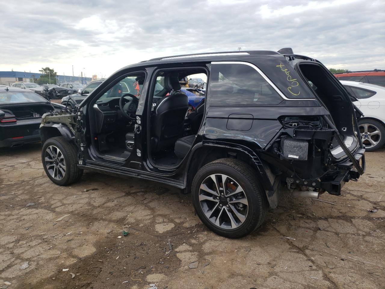 2023 JEEP GRAND CHEROKEE OVERLAND VIN:1C4RJHDG2PC671625