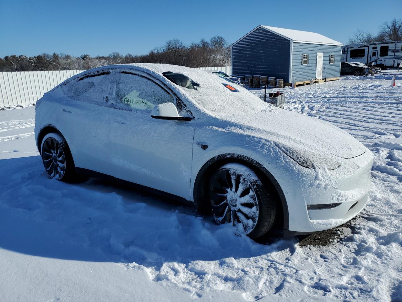 2022 TESLA MODEL Y  VIN:7SAYGDEF6NF416360