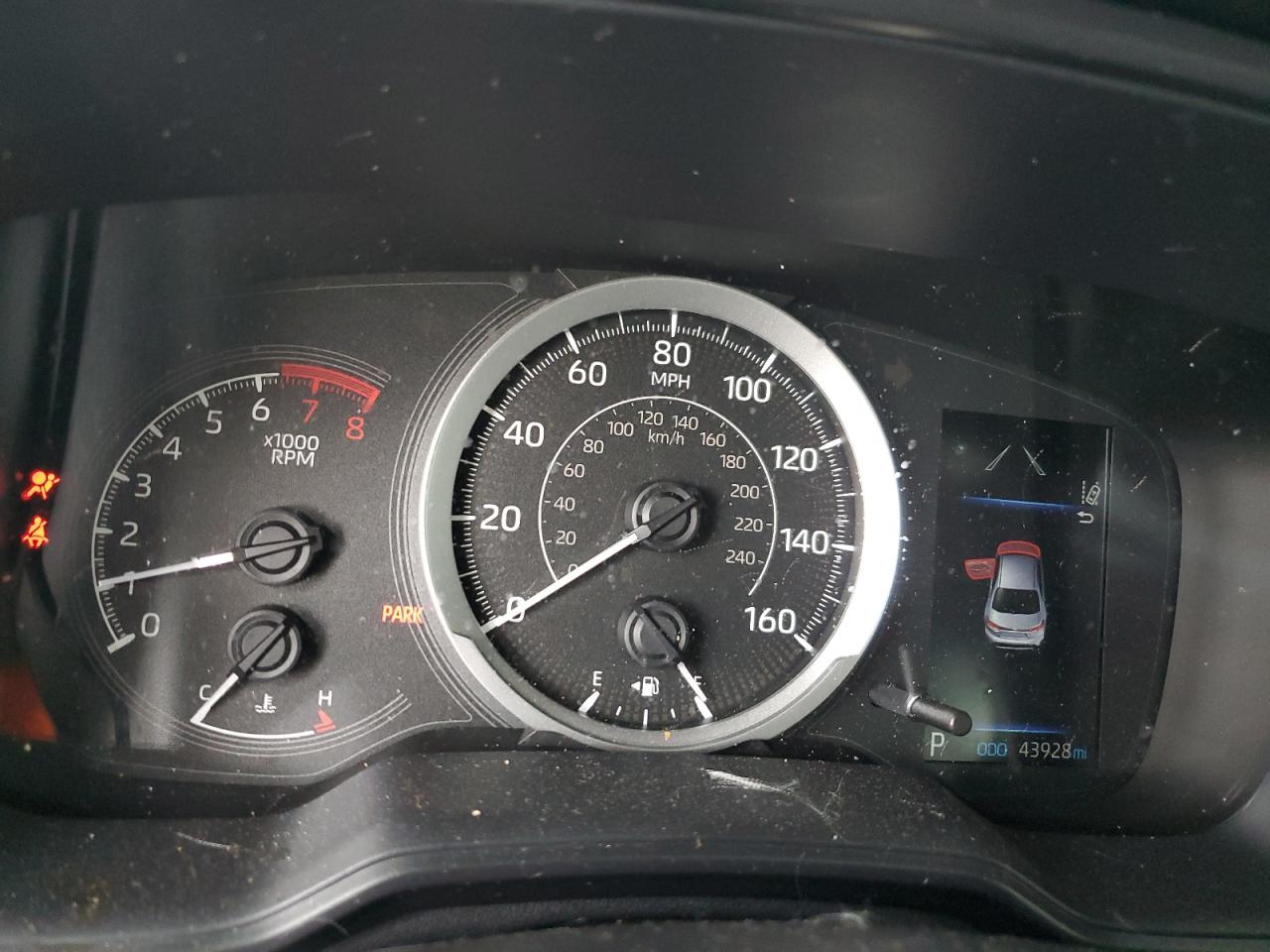 2022 TOYOTA COROLLA LE VIN:JTDEPMAE5NJ197915