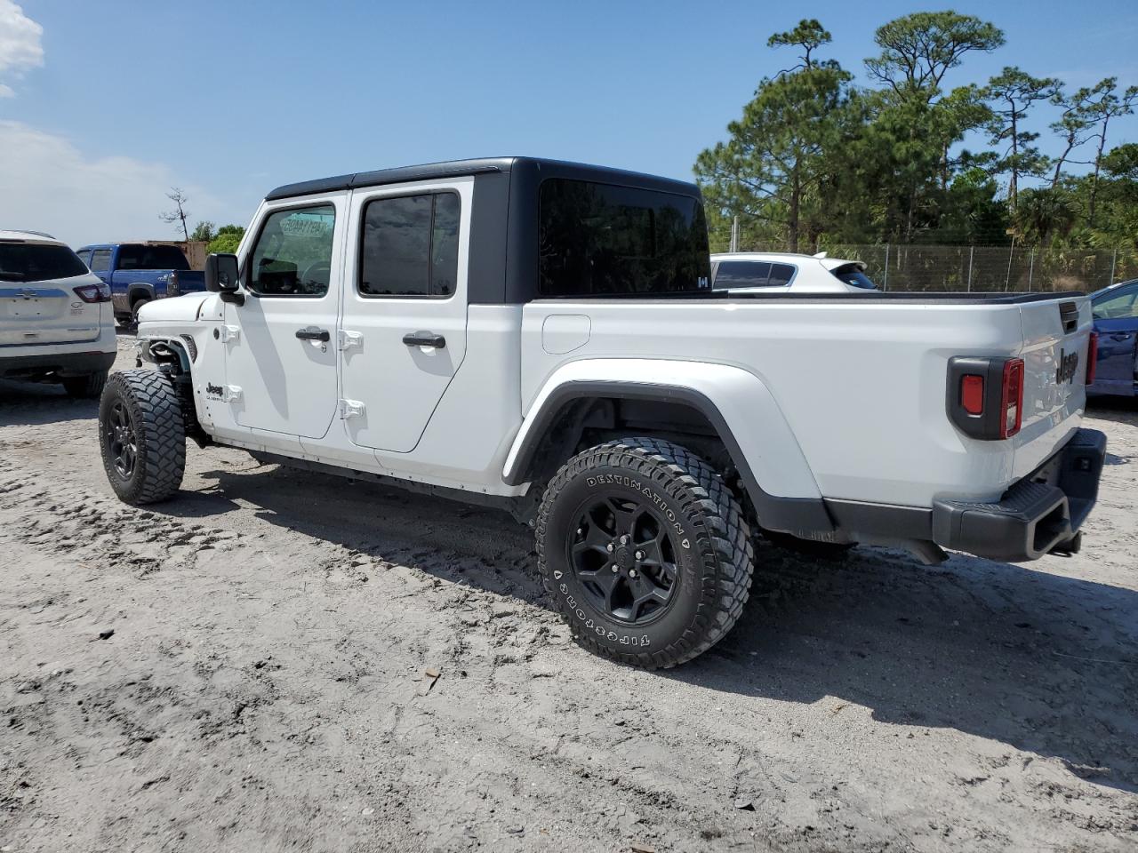 2022 JEEP GLADIATOR SPORT VIN:1C6HJTAG6NL100369