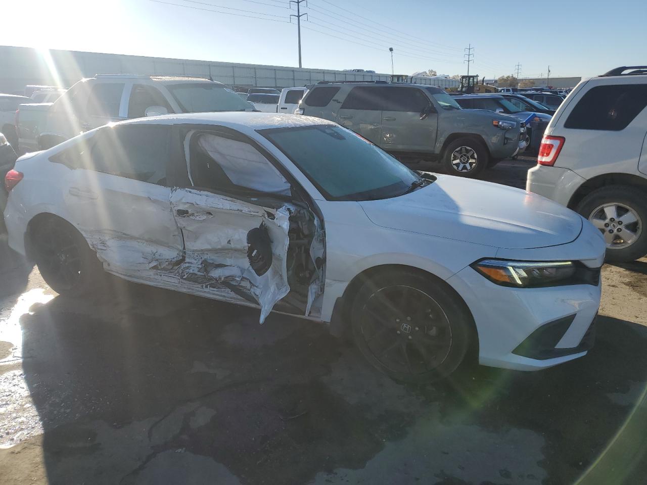 2022 HONDA CIVIC SPORT VIN:2HGFE2F52NH581452