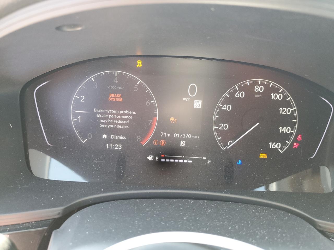 2023 HONDA CIVIC LX VIN:19XFL2H56PE011390